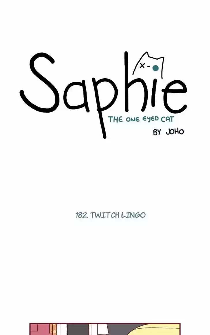 Saphie: The One-Eyed Cat 182
