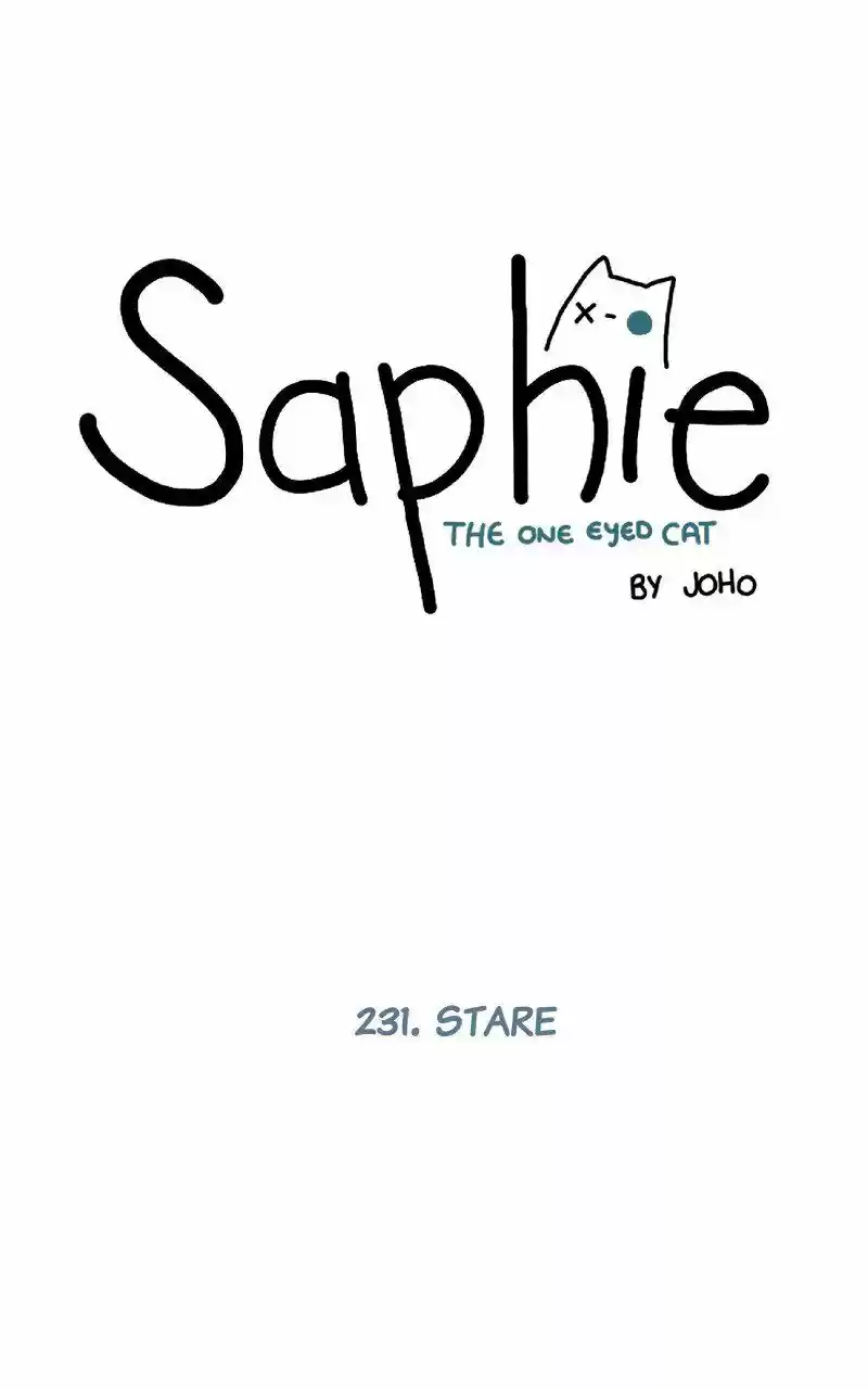 Saphie: The One-Eyed Cat 231