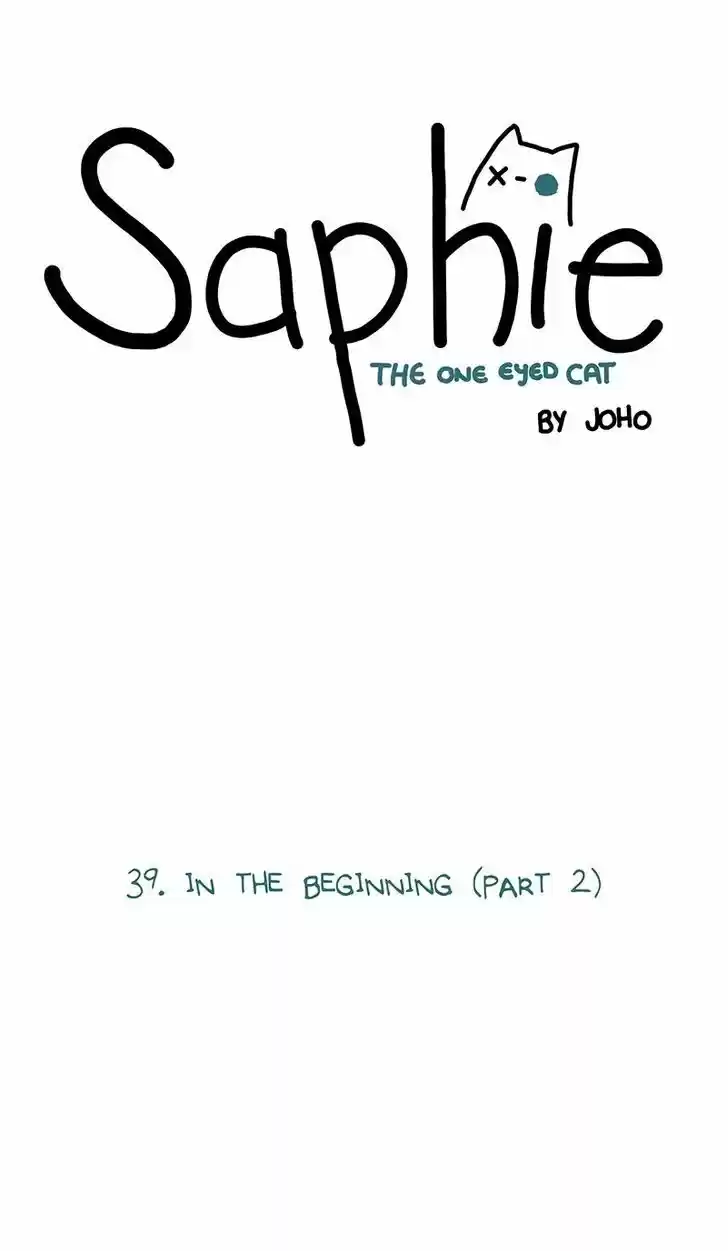 Saphie: The One-Eyed Cat 39