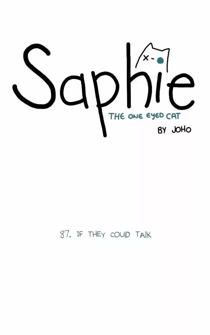 Saphie: The One-Eyed Cat 87