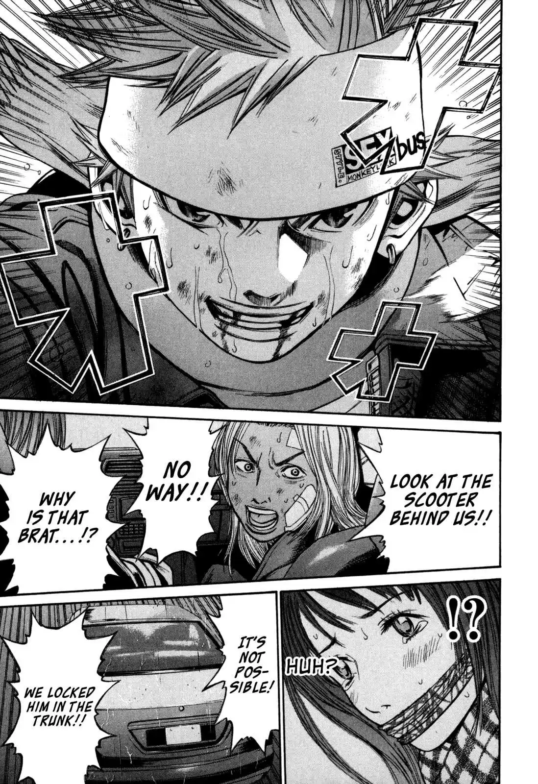 Saru Lock Vol. 4 Ch. 36 Going South on Route 246!!