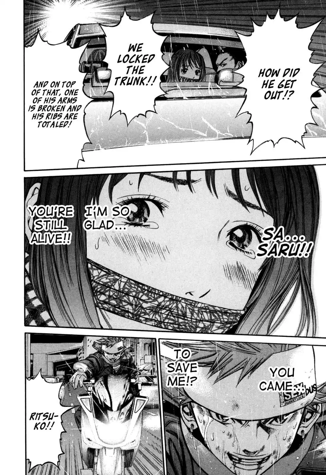 Saru Lock Vol. 4 Ch. 36 Going South on Route 246!!