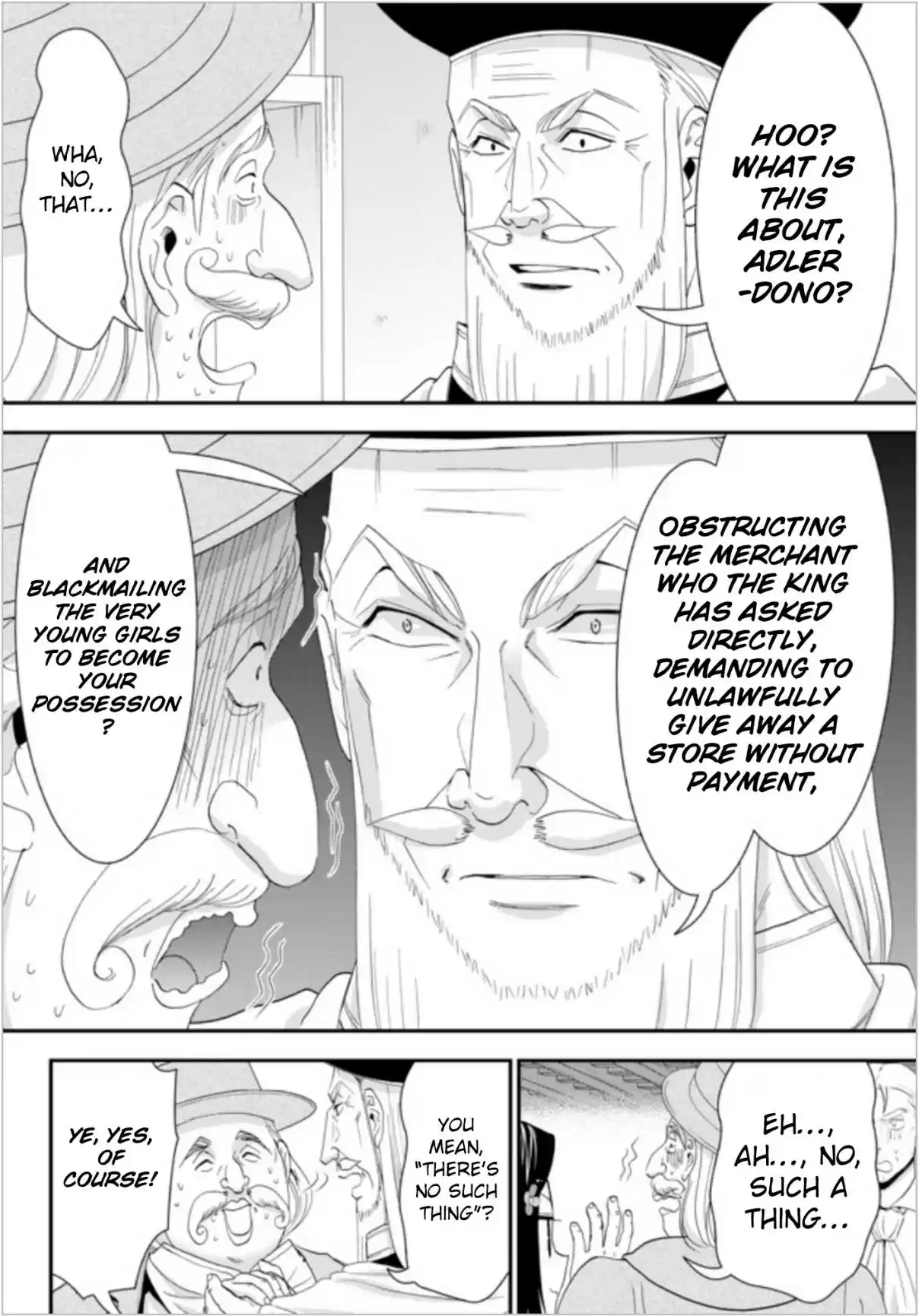 Saving 80,000 Gold Coins in the Different World for My Old Age Ch. 24 Strike And Smash This Bad Merchant