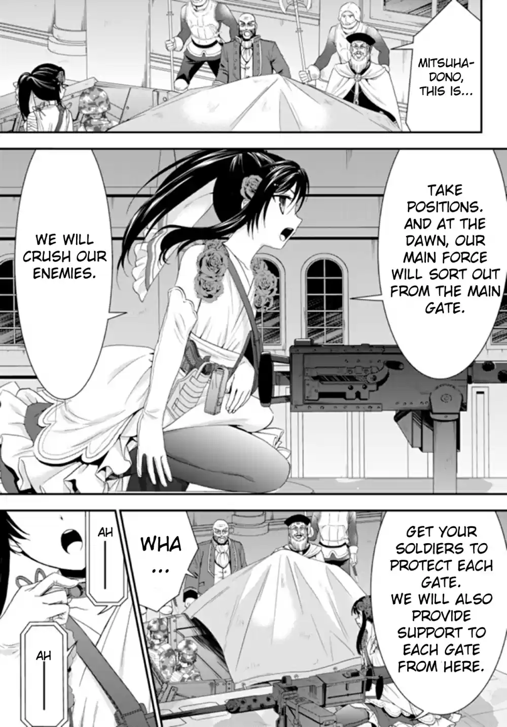 Saving 80,000 Gold Coins in the Different World for My Old Age Ch. 31.1 Shrine Princess, To The Battlefield (Part 1)