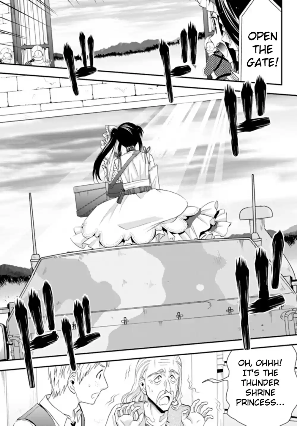 Saving 80,000 Gold Coins in the Different World for My Old Age Ch. 31.1 Shrine Princess, To The Battlefield (Part 1)