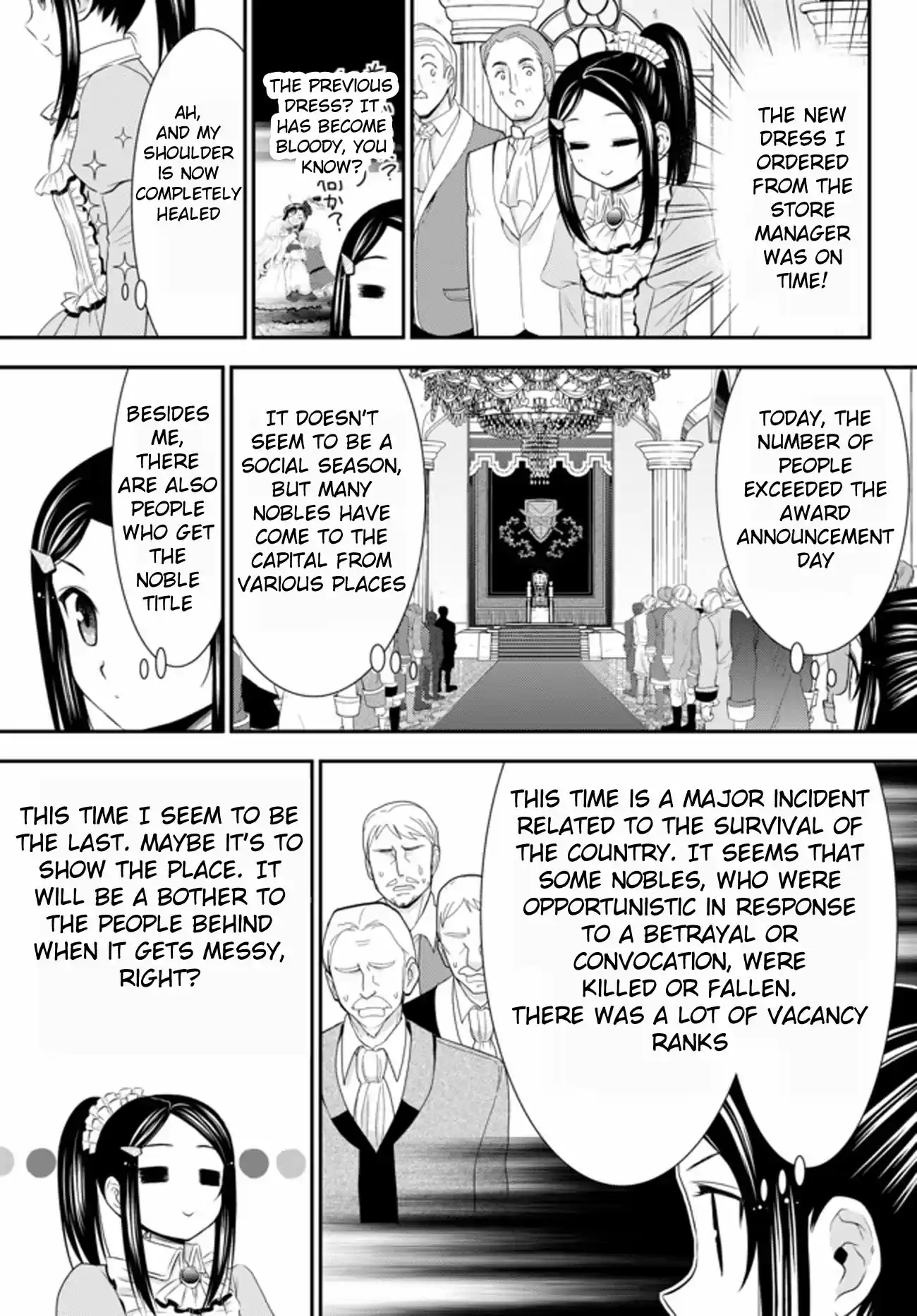 Saving 80,000 Gold Coins in the Different World for My Old Age Ch. 34.3 Award Ceremony