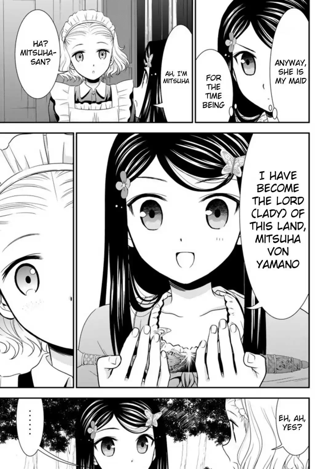 Saving 80,000 Gold Coins in the Different World for My Old Age Ch. 36.1 Yamano Viscountess (Part 1)