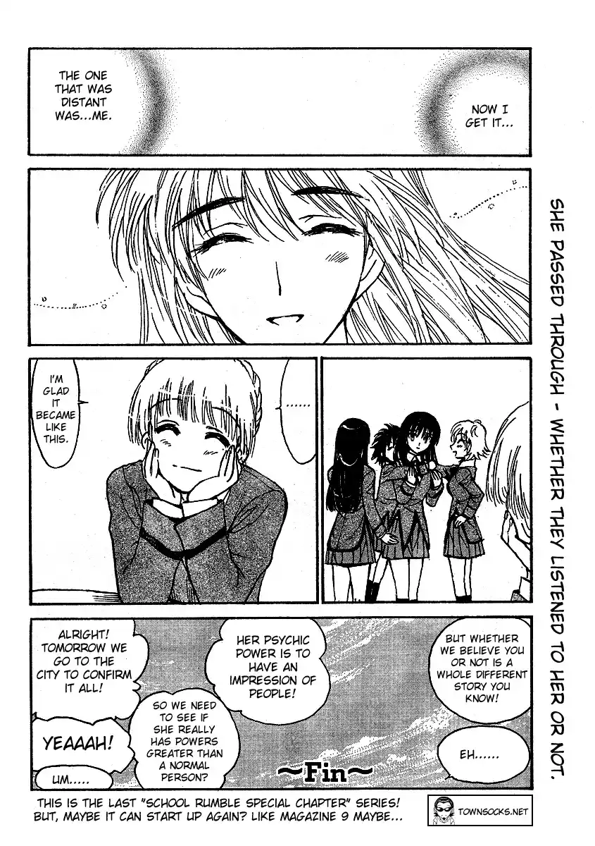School Rumble Vol.22 Chapter 283.6
