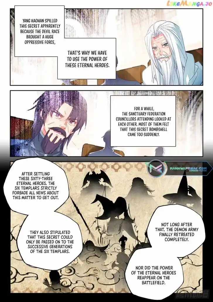 Sealed Divine Throne Ch.295