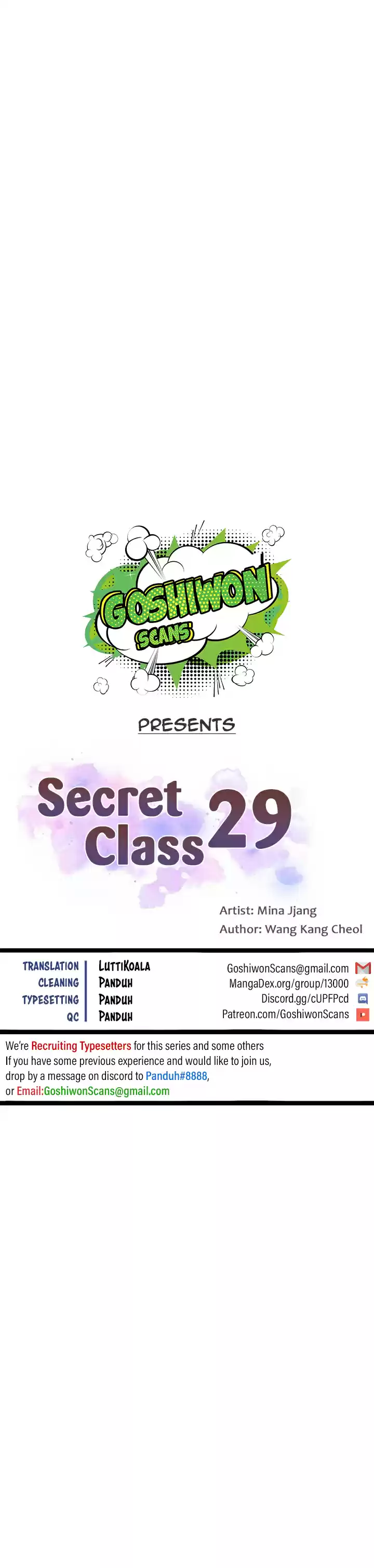 Secret Class 29