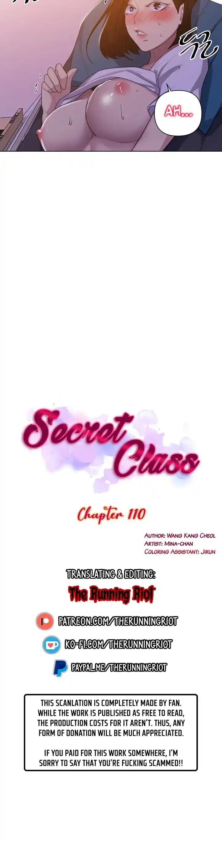 Secret Class Chapter 110