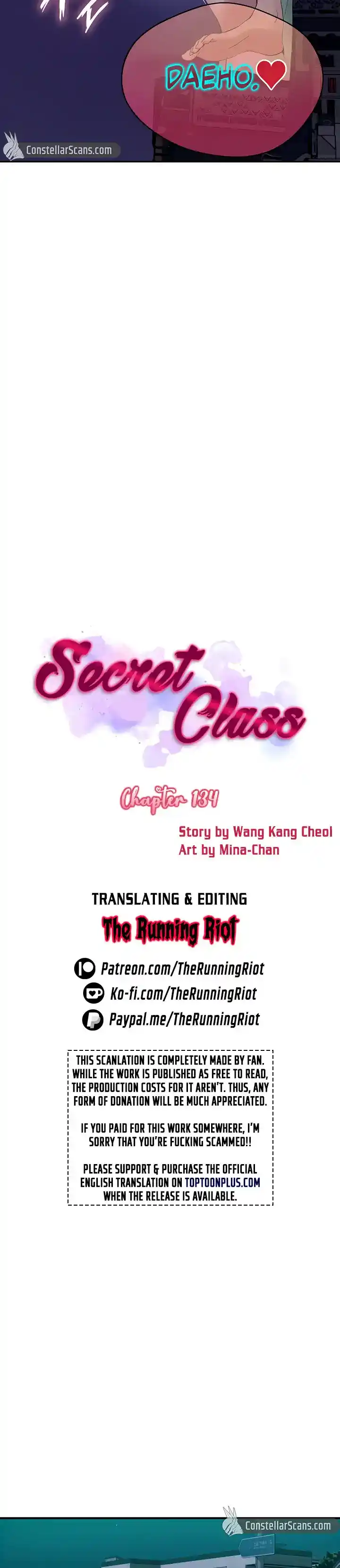 Secret Class Chapter 134