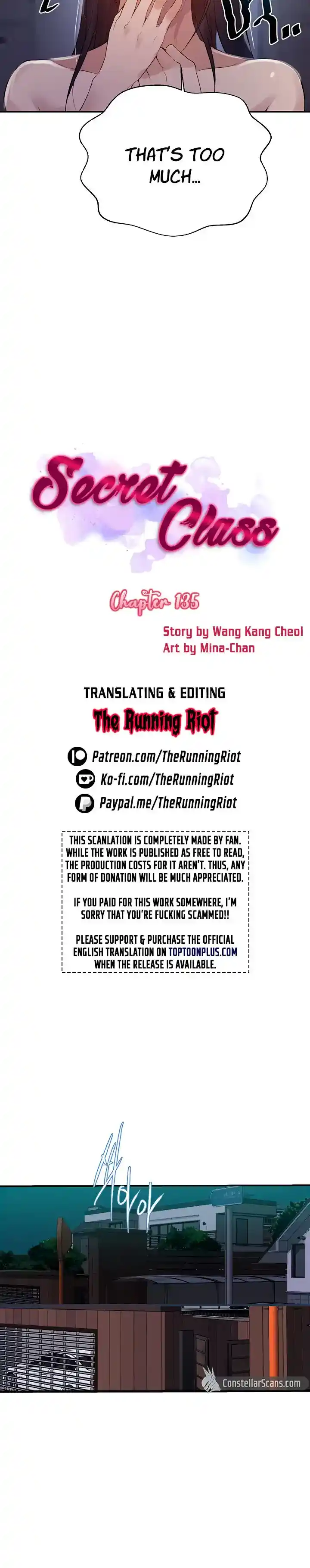 Secret Class Chapter 135