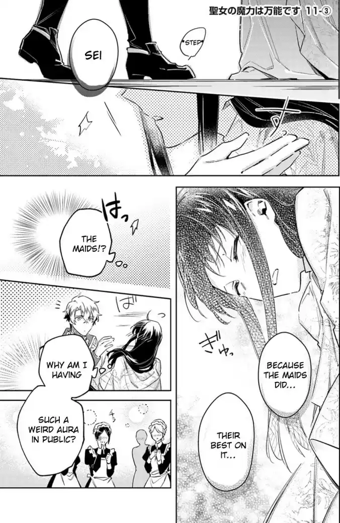 Seijo no Maryoku wa Bannou desu Ch. 11.3