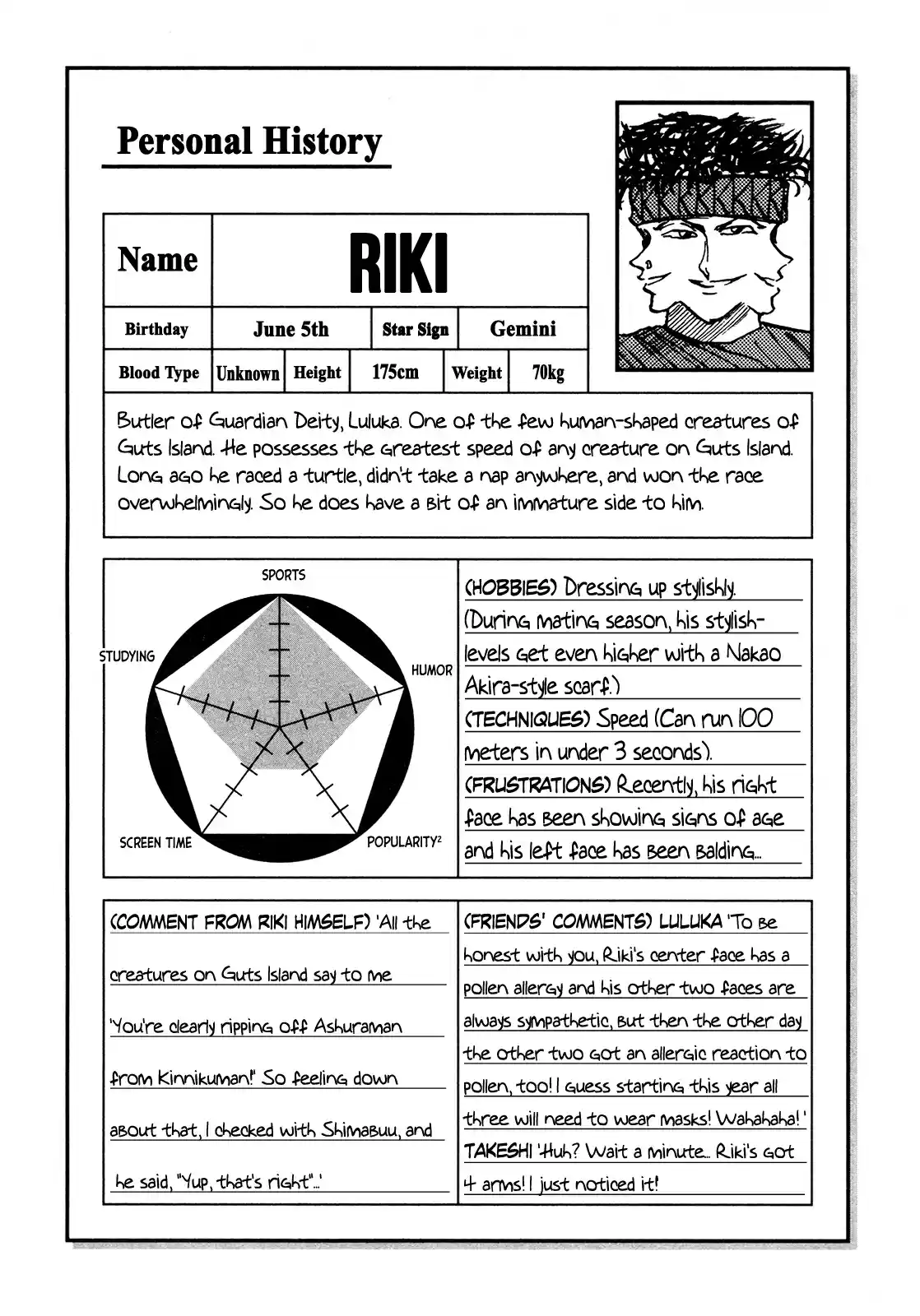 Seikimatsu Leader Den Takeshi! 102 Latent Guts...!!