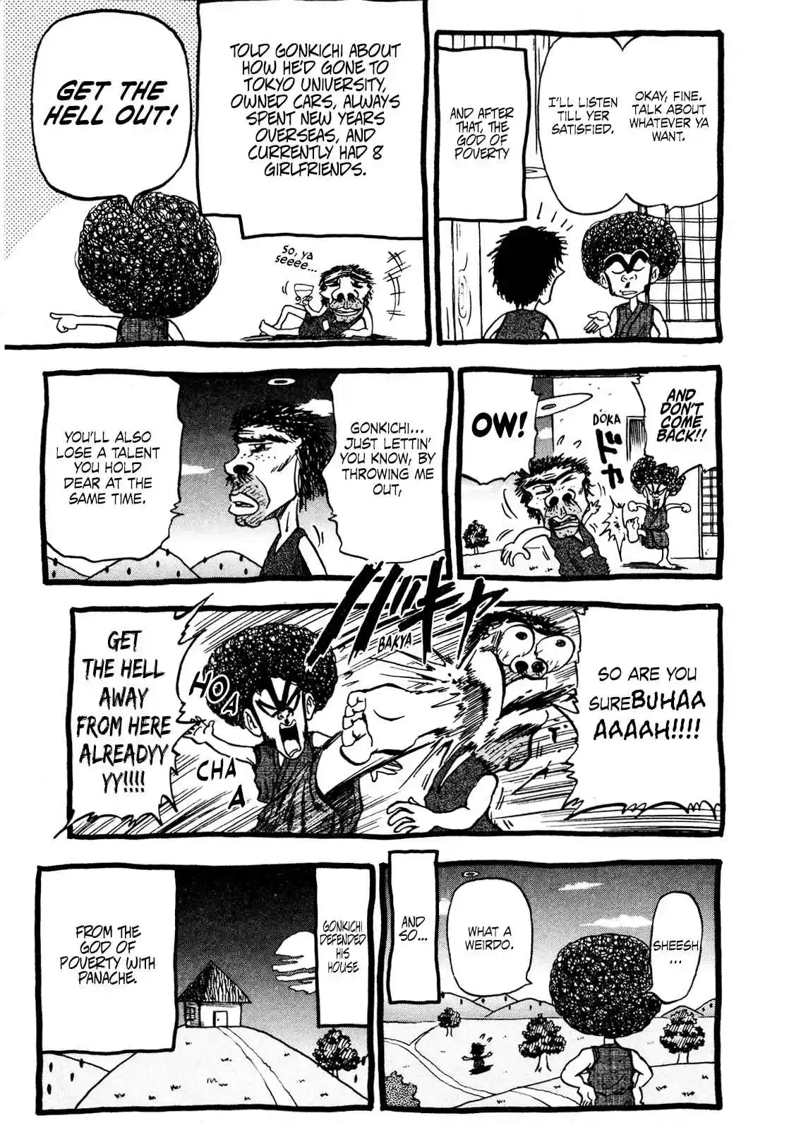 Seikimatsu Leader Den Takeshi! 87 Gonkichi and the God of Poverty