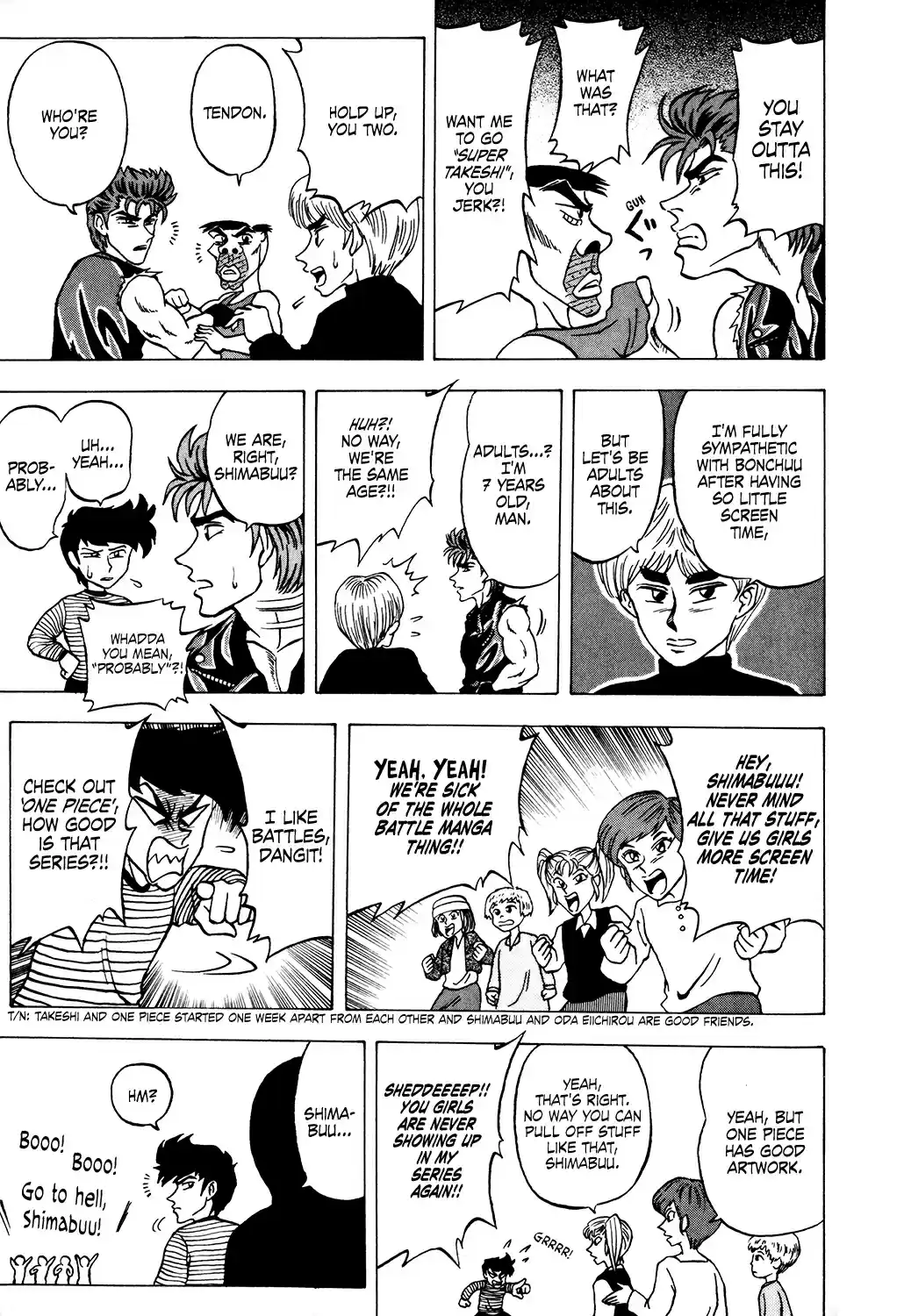 Seikimatsu Leader Den Takeshi! Vol. 2 Ch. 21 Takeshi's Laugh Your Ass Off Special '97