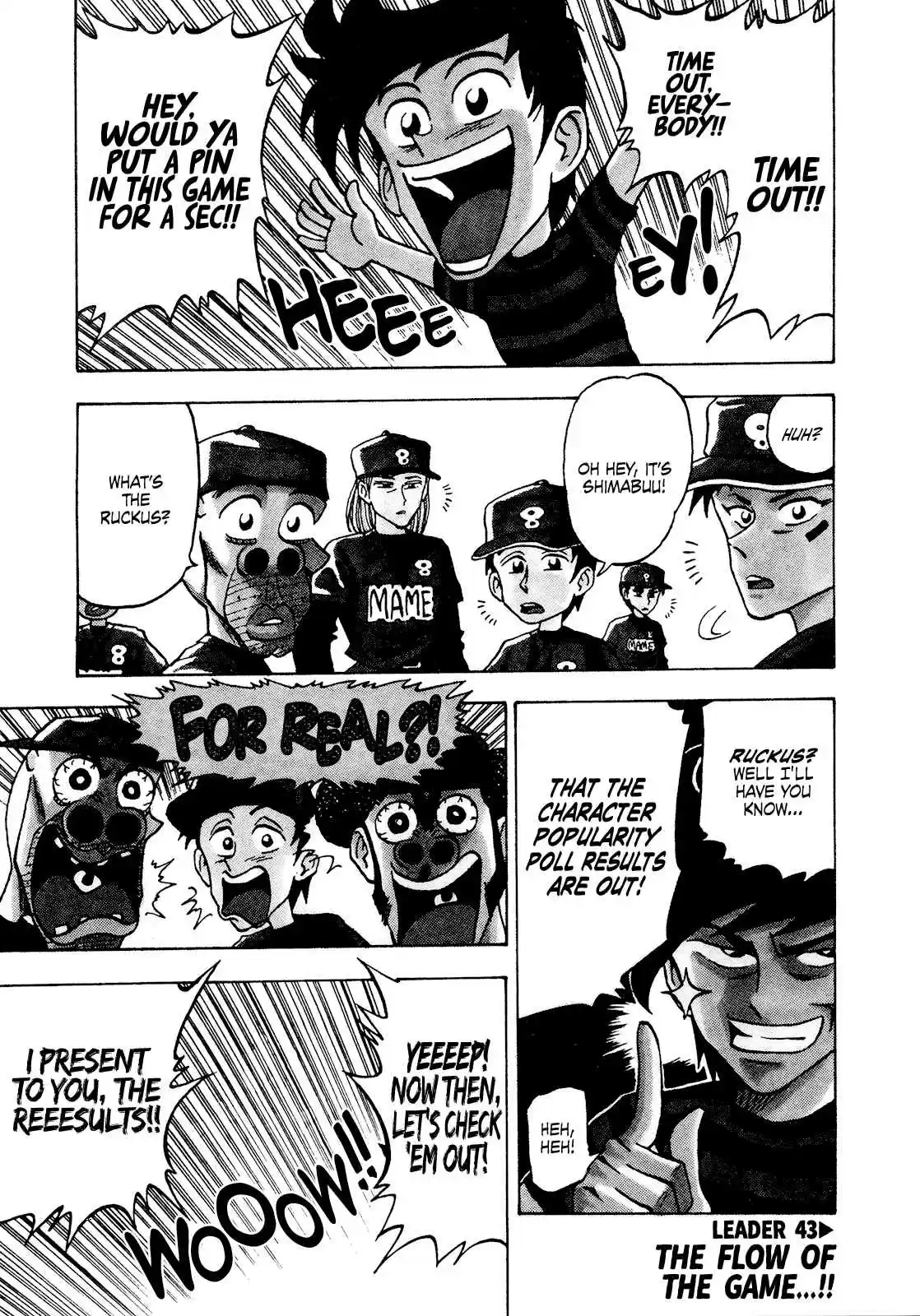 Seikimatsu Leader Den Takeshi! Vol. 3 Ch. 43 The Flow of the Game...!!