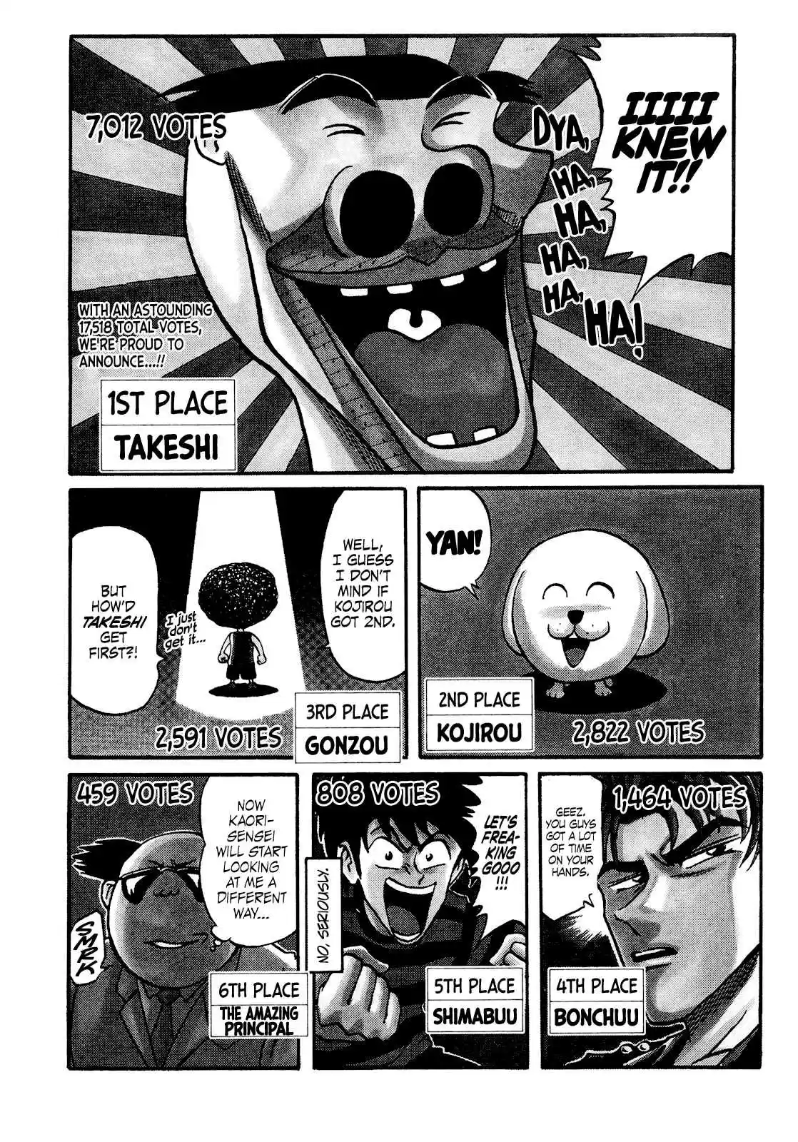 Seikimatsu Leader Den Takeshi! Vol. 3 Ch. 43 The Flow of the Game...!!