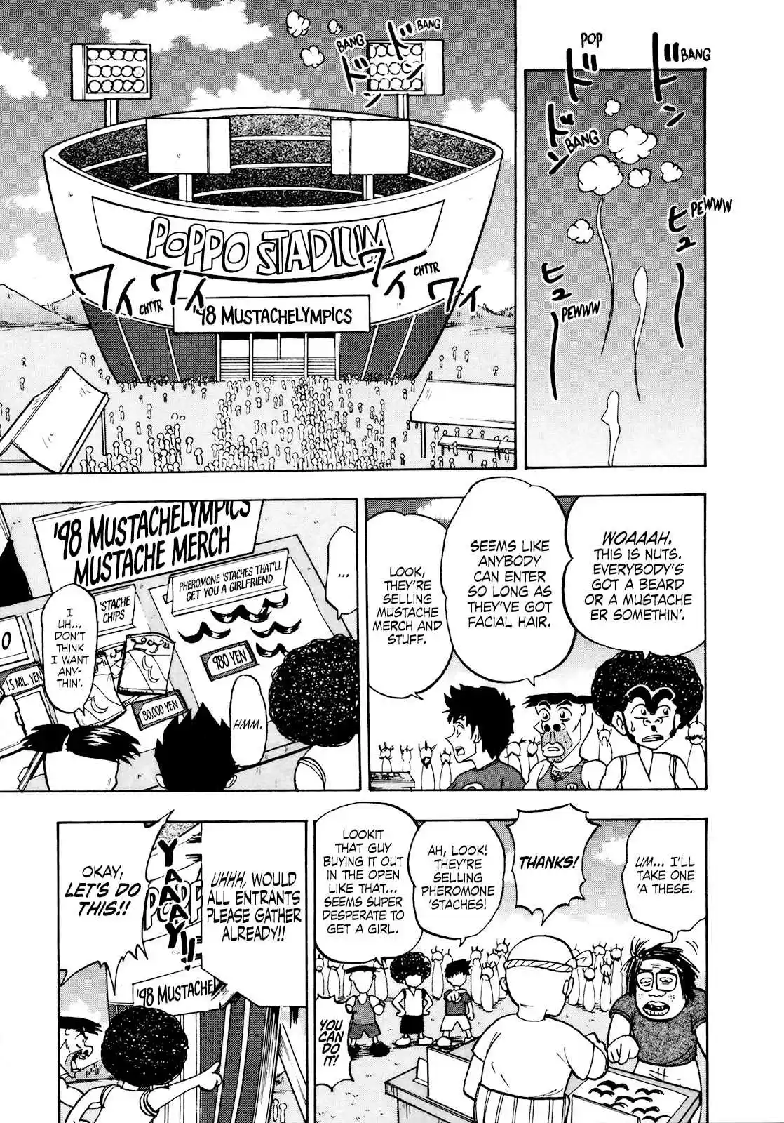 Seikimatsu Leader Den Takeshi! Vol. 3 Ch. 48 The Curtain Opens on the Mustachelympics!!