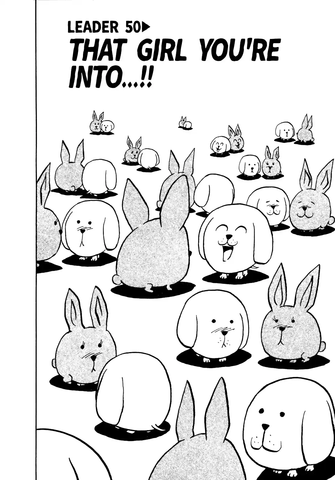 Seikimatsu Leader Den Takeshi! Vol. 3 Ch. 50 That Girl You're Into...!!