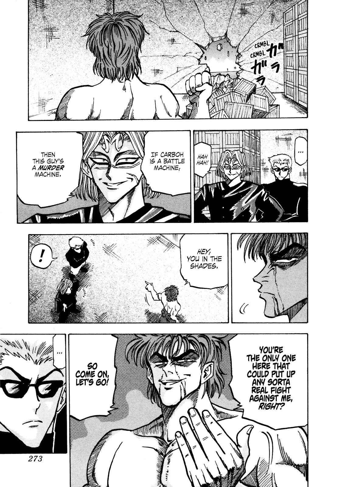 Seikimatsu Leader Den Takeshi! Vol. 4 Ch. 69 A Difference in Level...!!