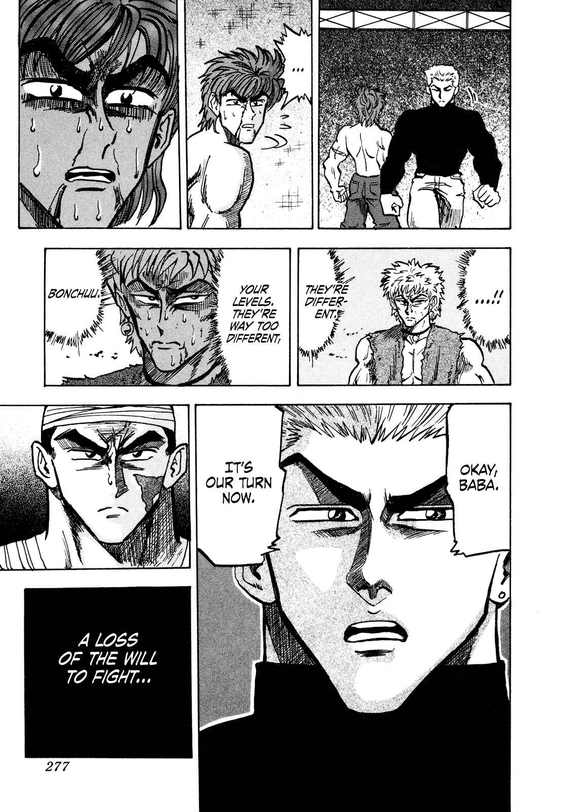 Seikimatsu Leader Den Takeshi! Vol. 4 Ch. 69 A Difference in Level...!!