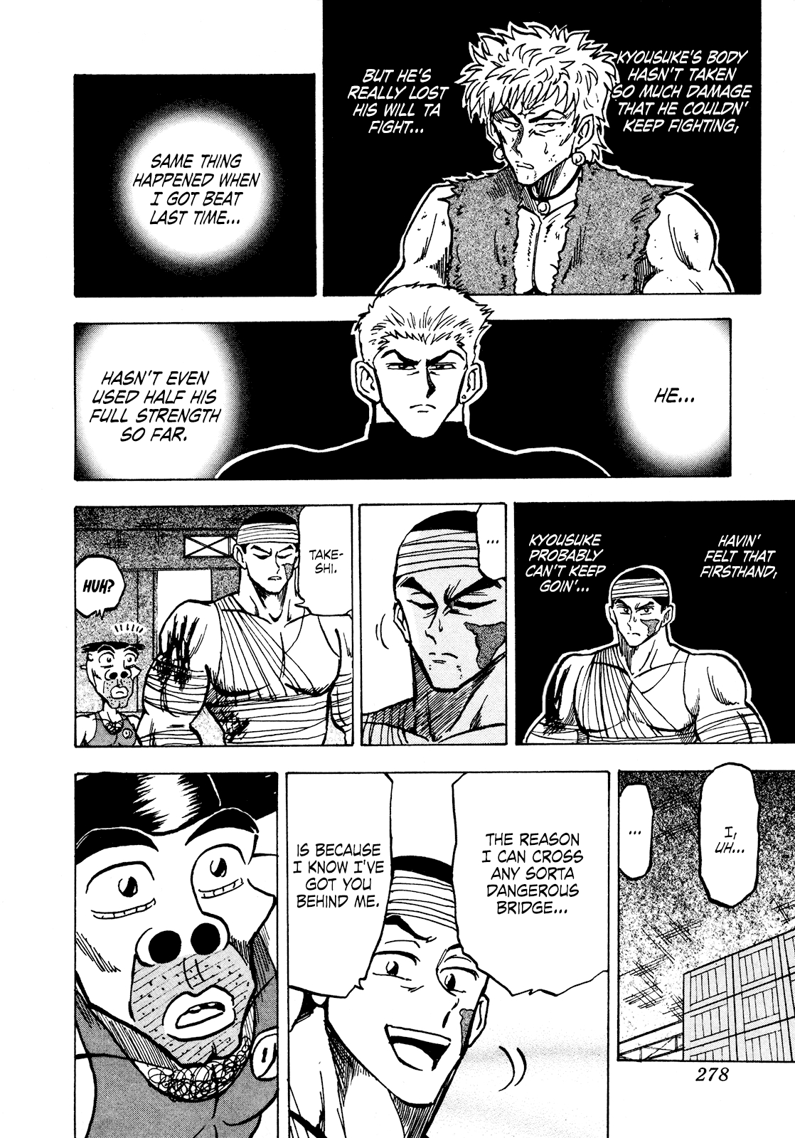 Seikimatsu Leader Den Takeshi! Vol. 4 Ch. 69 A Difference in Level...!!