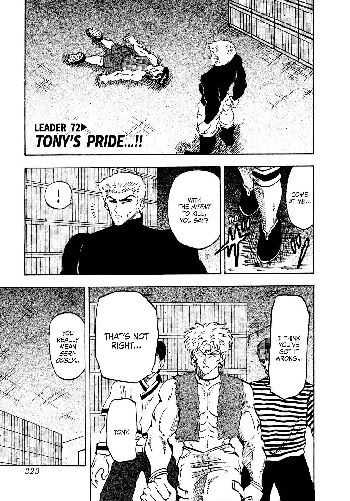 Seikimatsu Leader Den Takeshi! Vol. 4 Ch. 72 Tony's Pride...!!