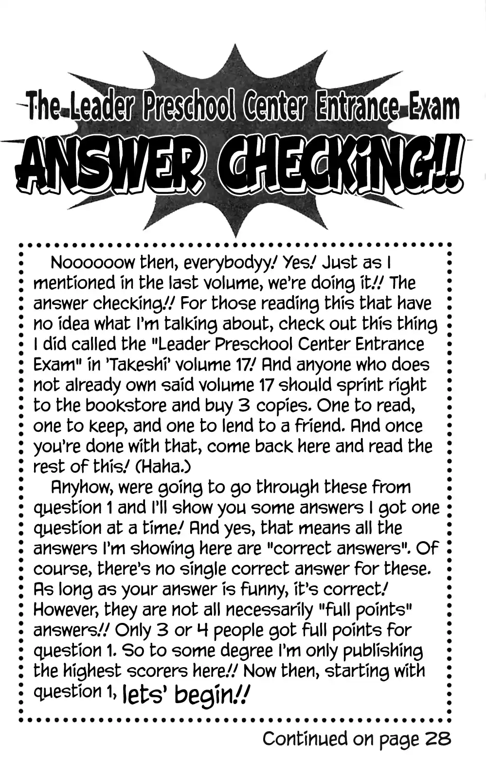 Seikimatsu Leader Den Takeshi! Vol.10 Chapter 173