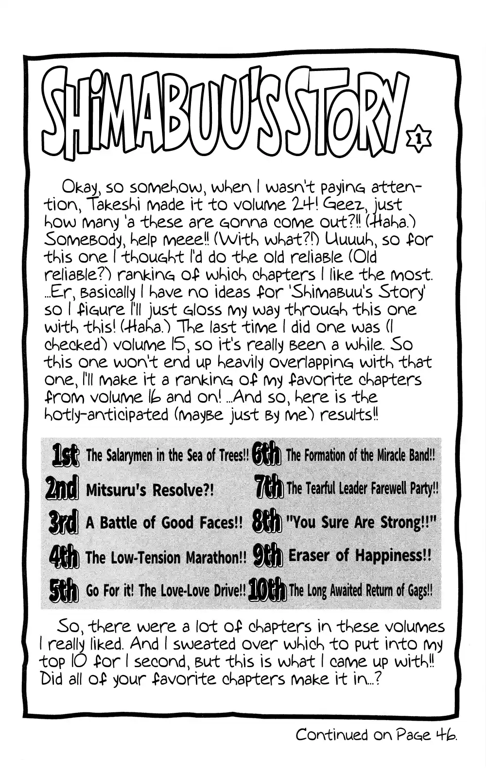 Seikimatsu Leader Den Takeshi! Vol.12 Chapter 213