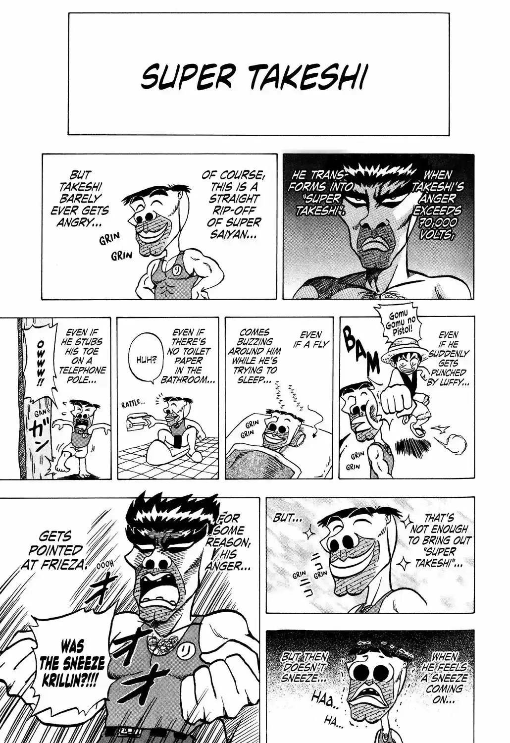 Seikimatsu Leader Den Takeshi! Vol.2 Chapter 21: Takeshi's Laugh-Your-Ass-Off Special '97