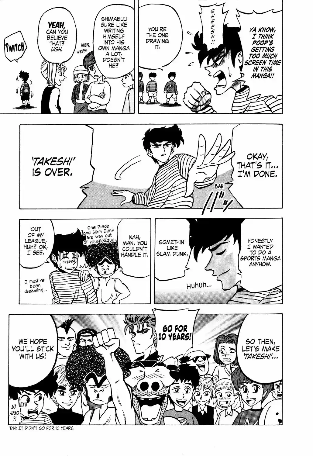 Seikimatsu Leader Den Takeshi! Vol.2 Chapter 21: Takeshi's Laugh-Your-Ass-Off Special '97