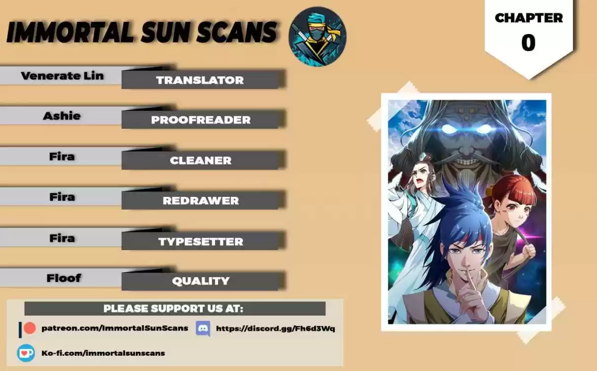 Seize The Mountaintop, Be The Great King Ch. 0 Announcement