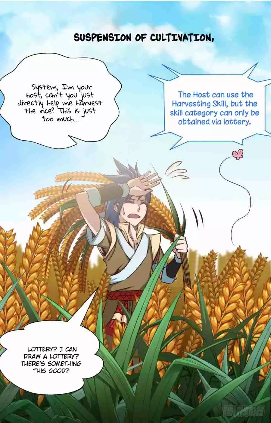 Seize The Mountaintop, Be The Great King Ch. 0 Announcement