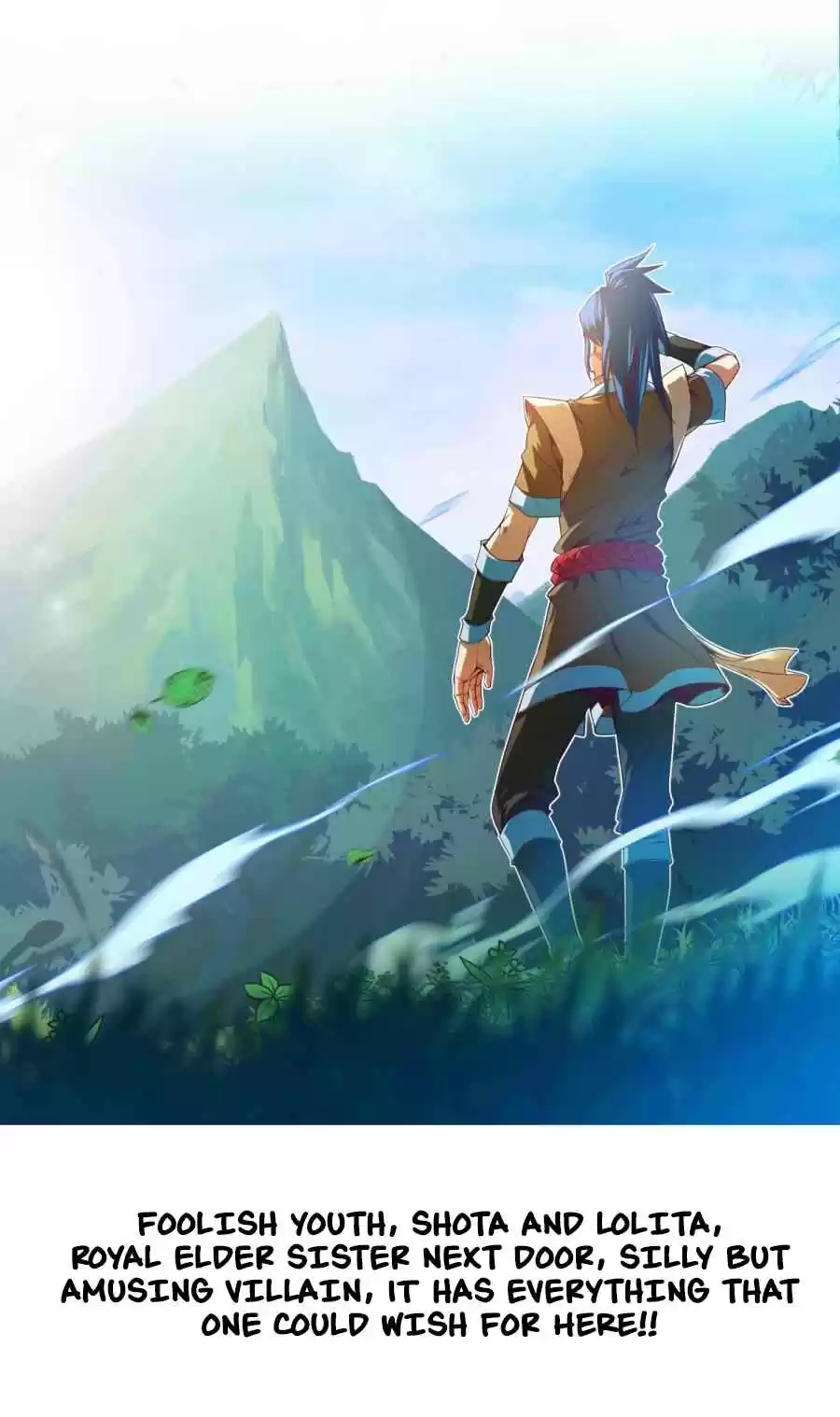 Seize The Mountaintop, Be The Great King Ch. 0 Announcement