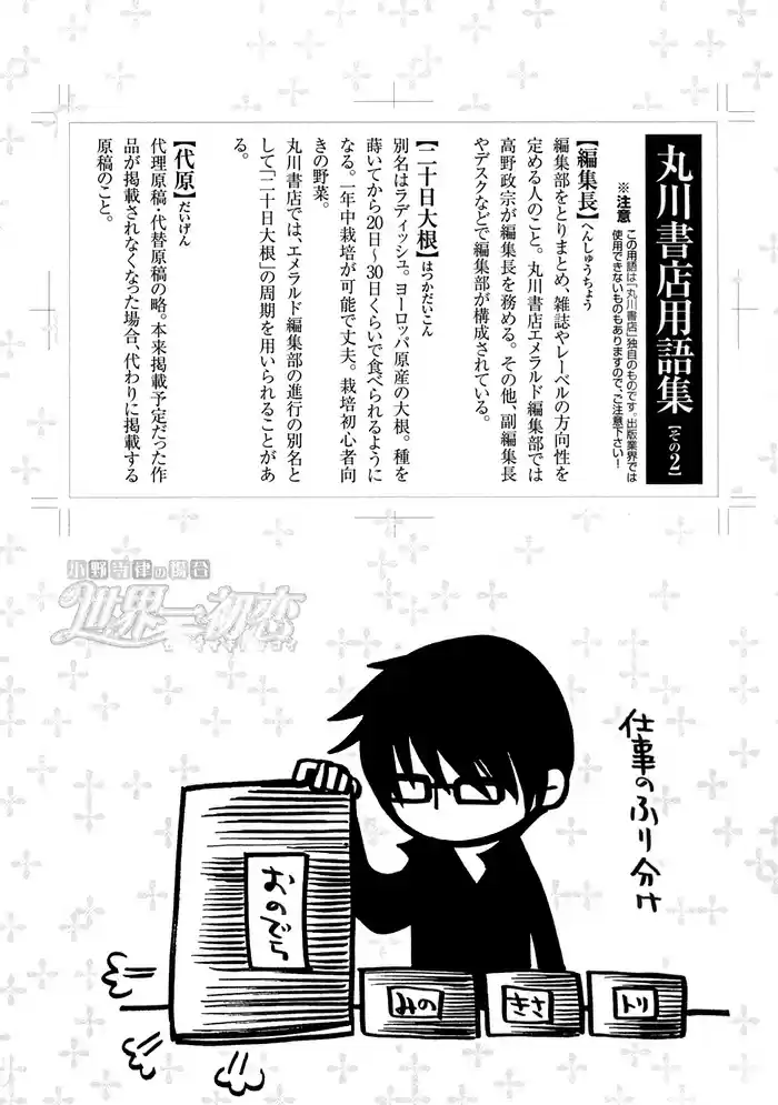 Sekaiichi Hatsukoi Vol. 1 Ch. 1.2 The Case of Onodera Ritsu chapter 1b