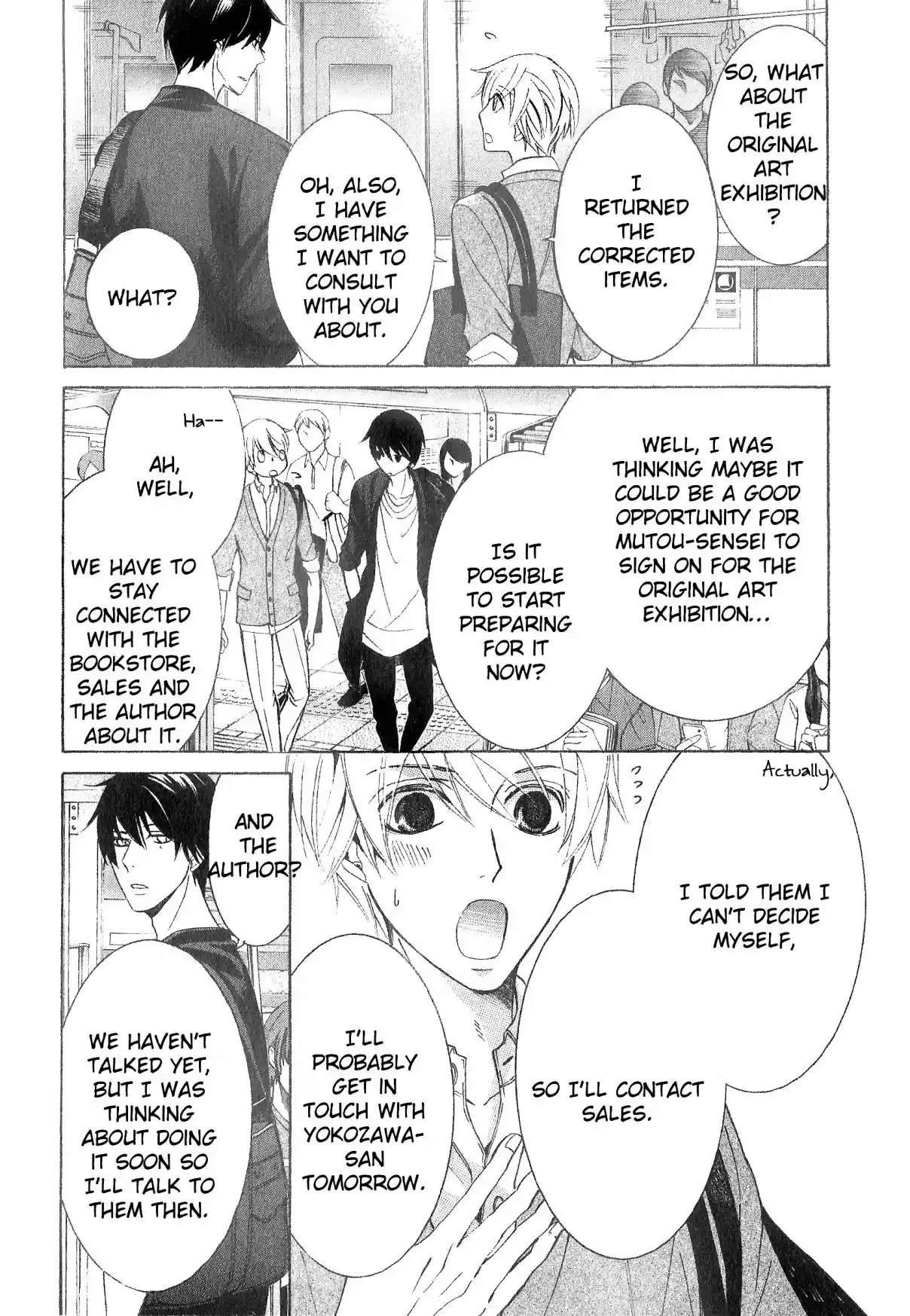 Sekaiichi Hatsukoi Vol. 14 Ch. 41 Onodera Ritsu no baai 28