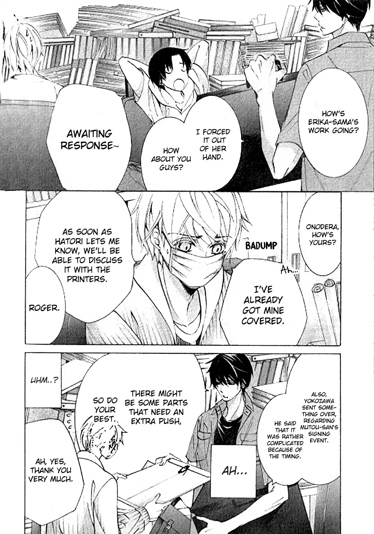 Sekaiichi Hatsukoi Vol. 15 Ch. 42 Onodera Ritsu no Baai