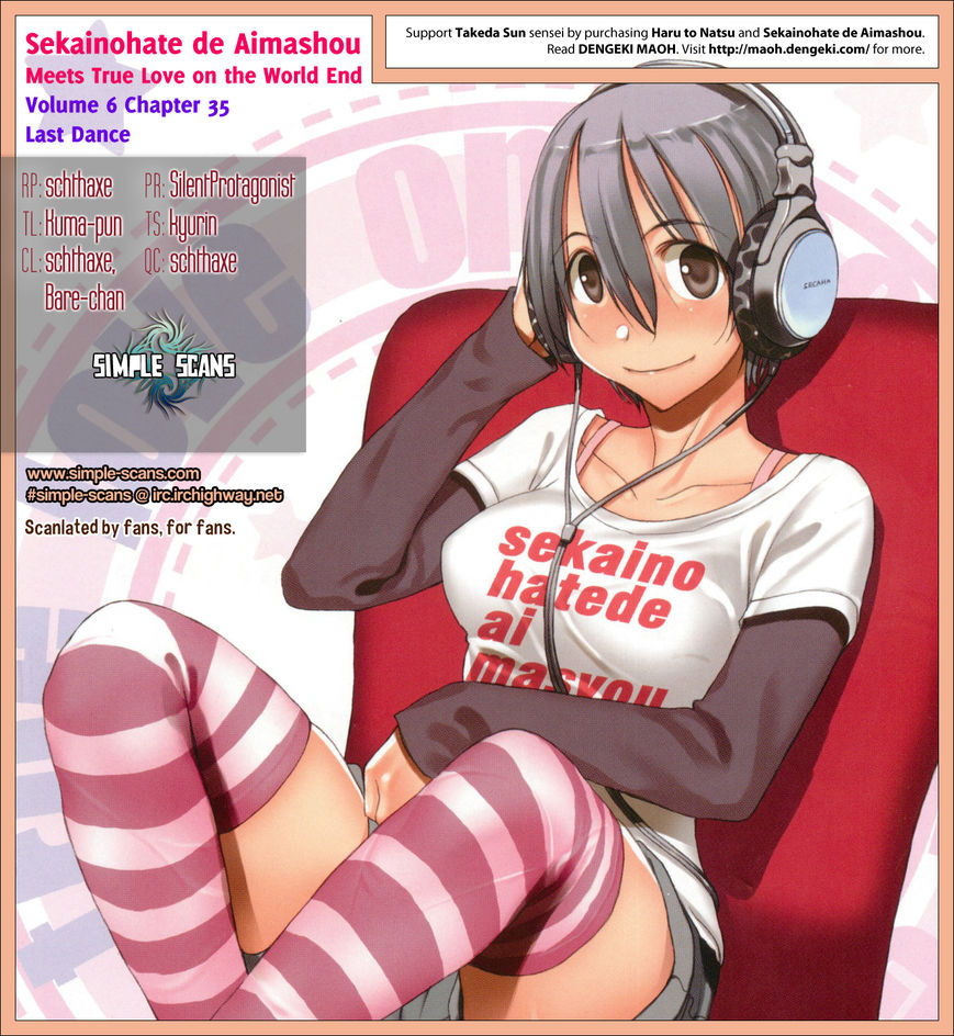 Sekainohate de Aimashou 35