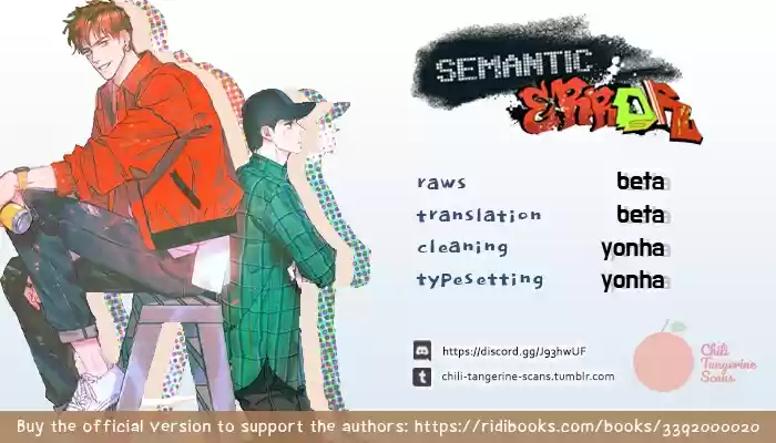 Semantic Error Ch. 2