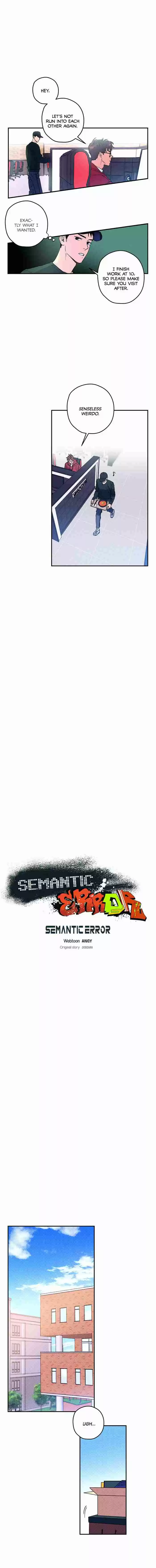 Semantic Error Ch. 4