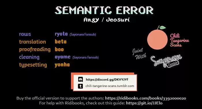 Semantic Error Ch. 5
