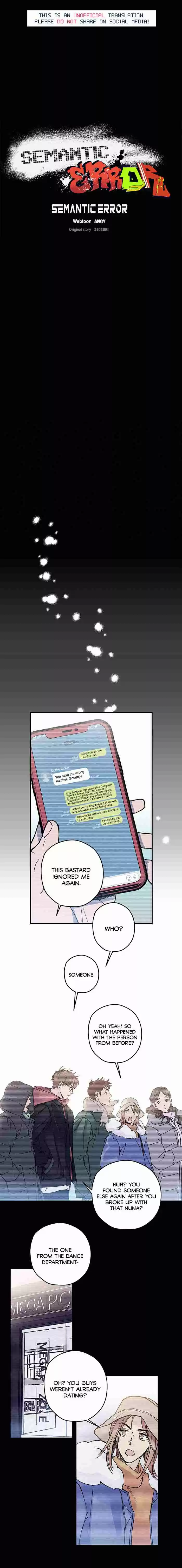 Semantic Error Ch. 8