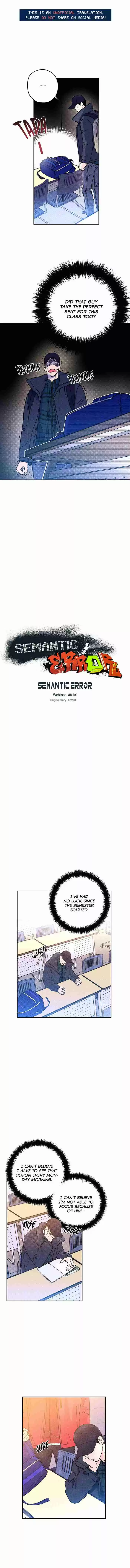 Semantic Error Ch. 9