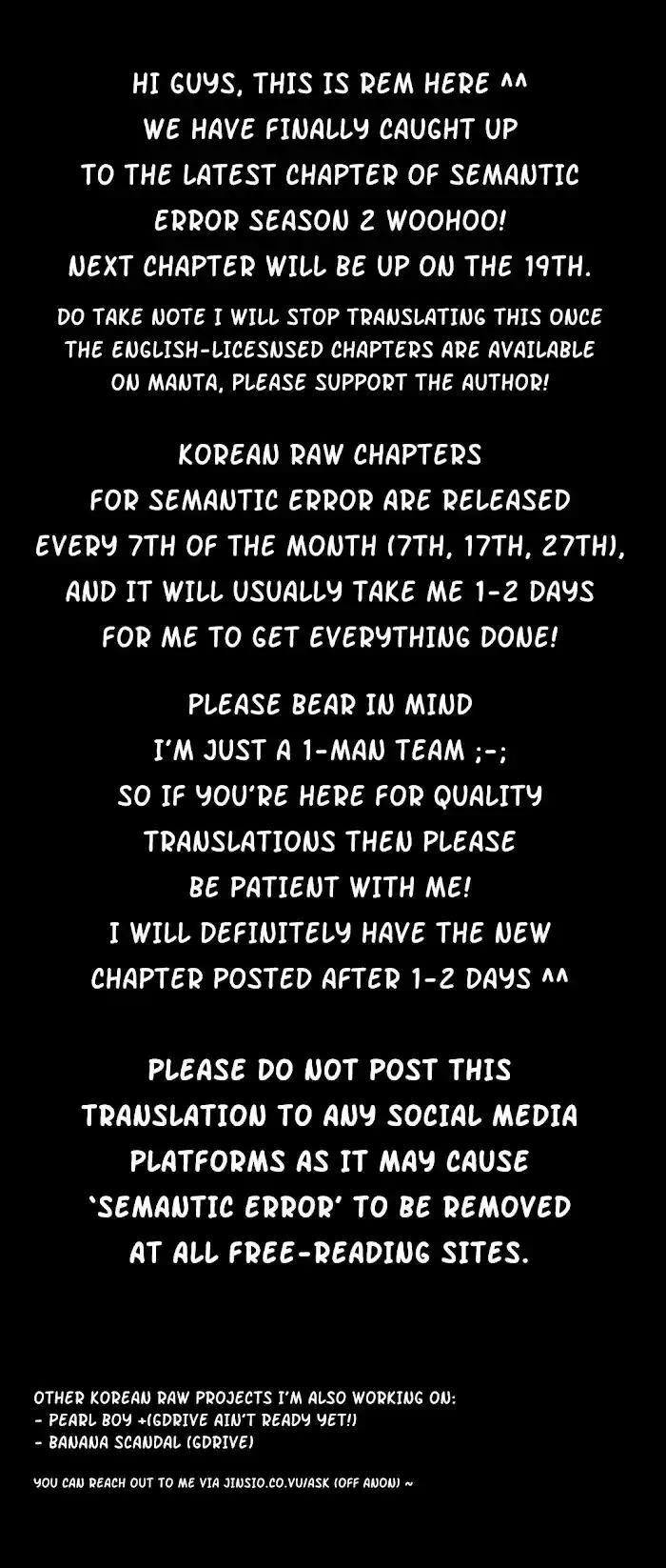 Semantic Error Chapter 34