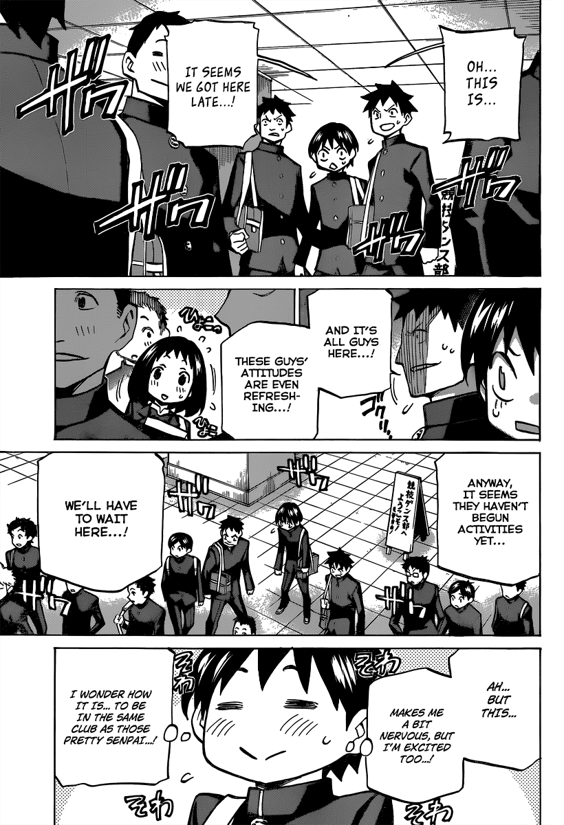 Sesuji wo Pin! to ~Shikakou Kyougi Dance-bu e Youkoso~ Ch.1