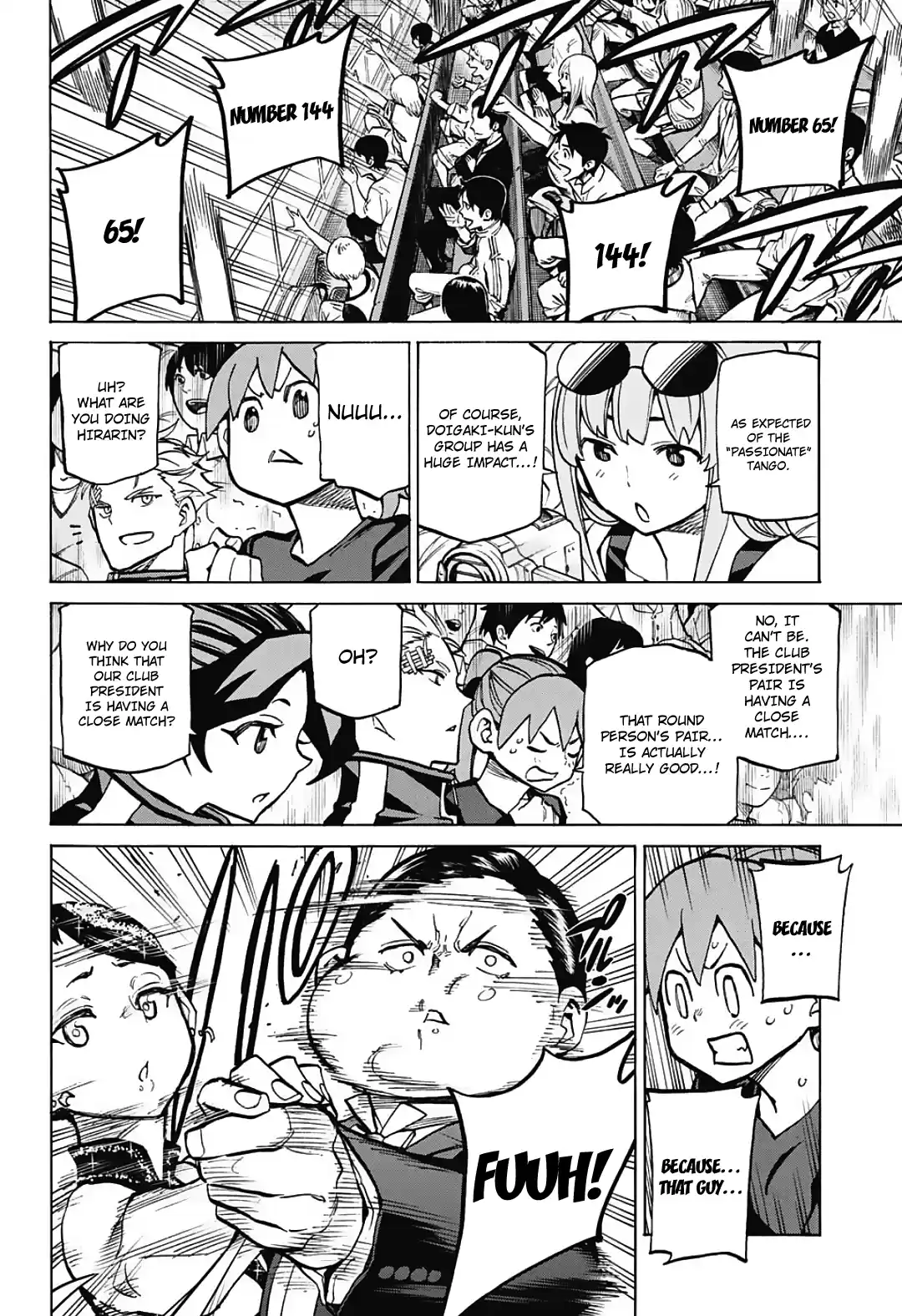 Sesuji wo Pin! to ~Shikakou Kyougi Dance-bu e Youkoso~ Ch.33