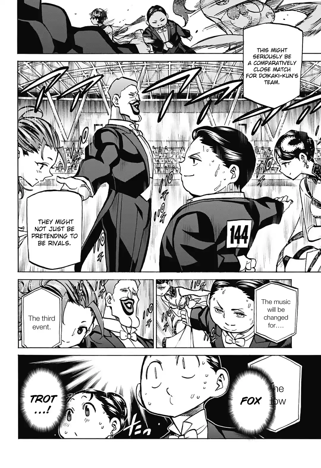 Sesuji wo Pin! to ~Shikakou Kyougi Dance-bu e Youkoso~ Ch.33