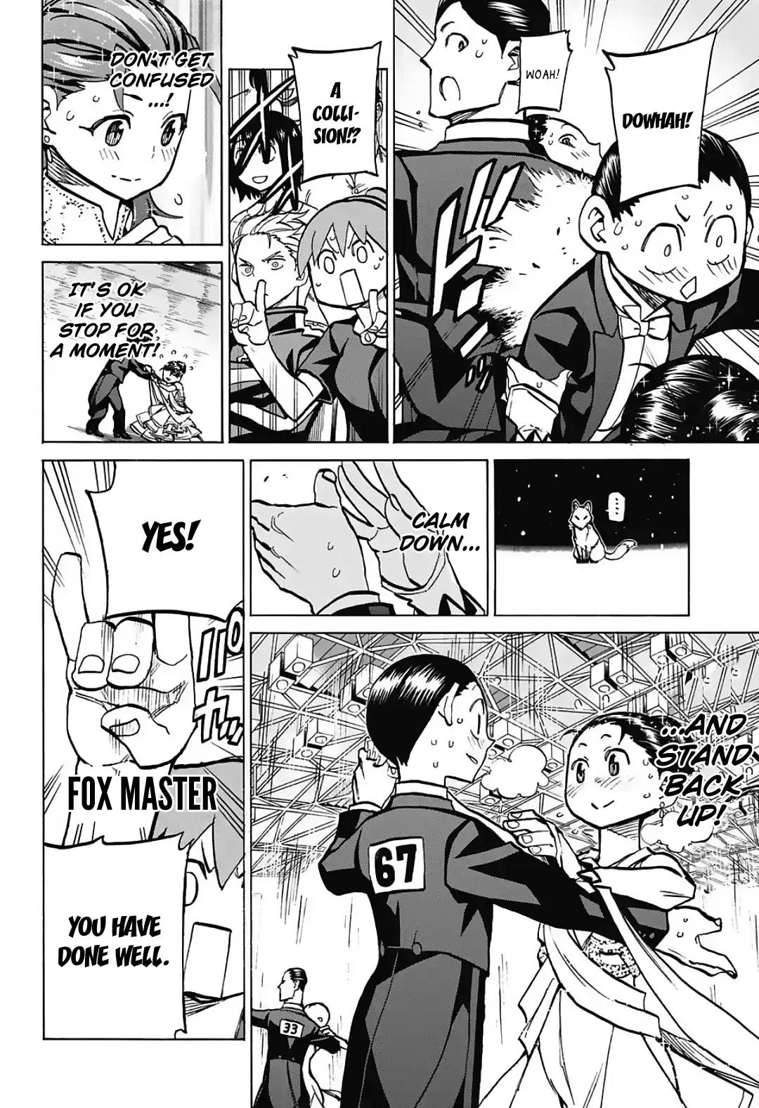 Sesuji wo Pin! to ~Shikakou Kyougi Dance-bu e Youkoso~ Ch.33